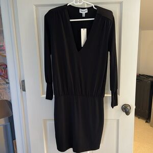 Black dress retailed for $148, selling for $50.
